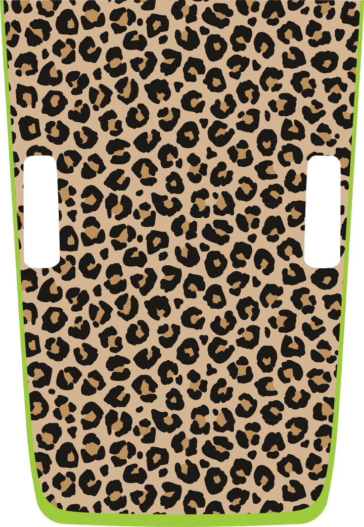 Tan Cheetah Hybrid Hood Graphic