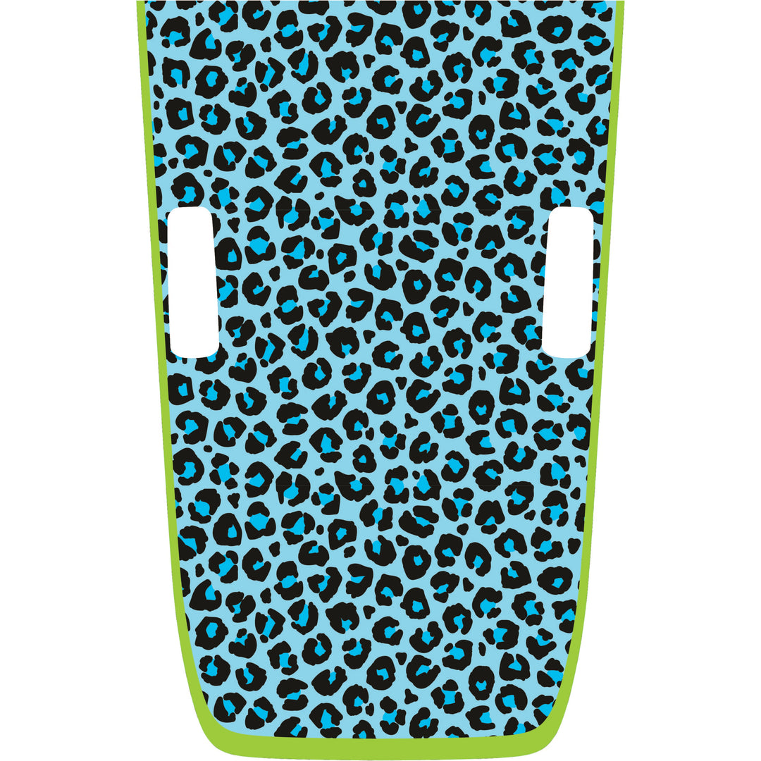 Teal Cheetah Rubicon Hood Graphic