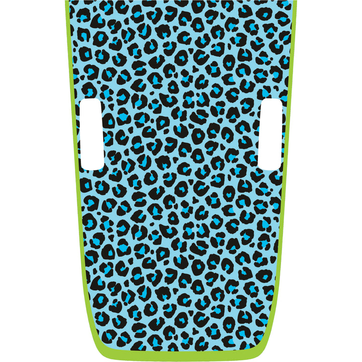 Teal Cheetah Rubicon Hood Graphic