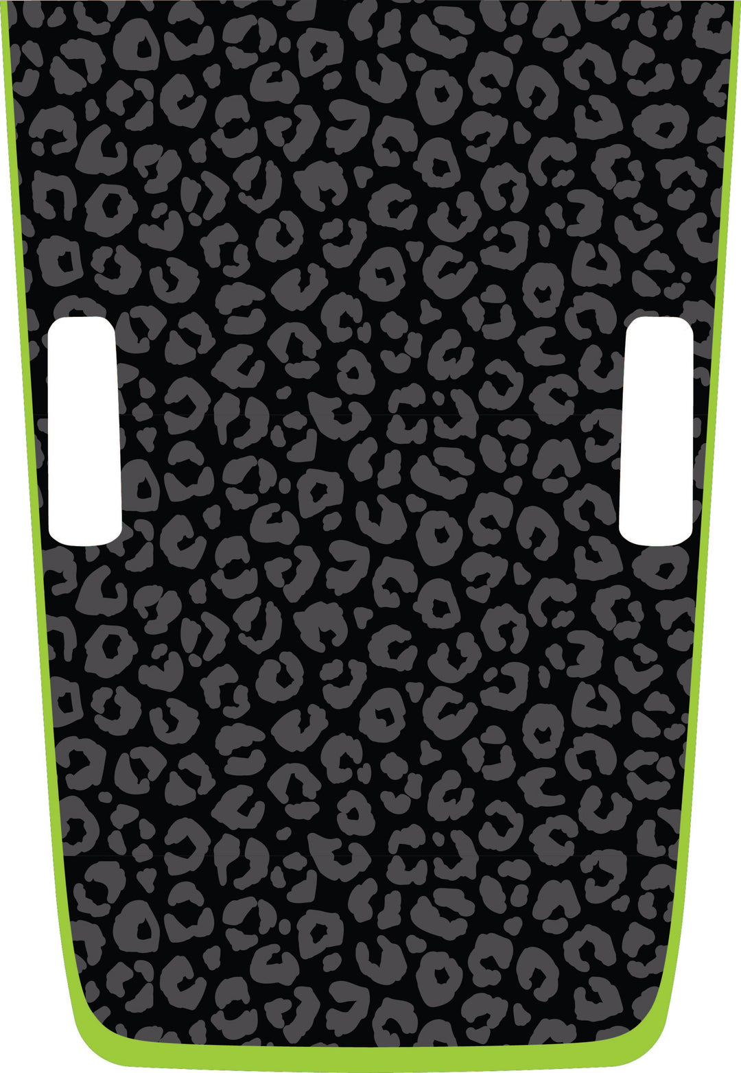 Black Cheetah Hybrid Hood Graphic