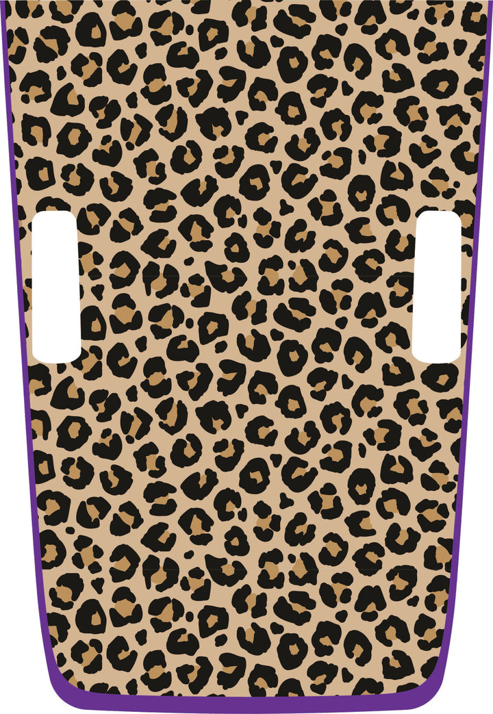 Tan Cheetah Hybrid Hood Graphic