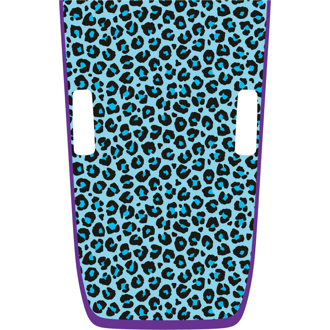 Teal Cheetah Rubicon Hood Graphic