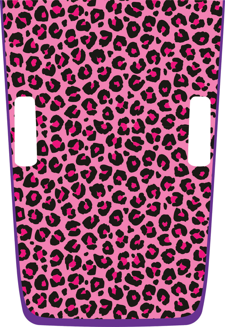 PInk Cheetah Hybrid Hood Graphic
