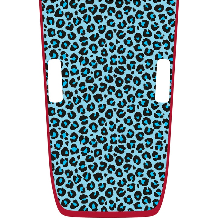 Teal Cheetah Rubicon Hood Graphic