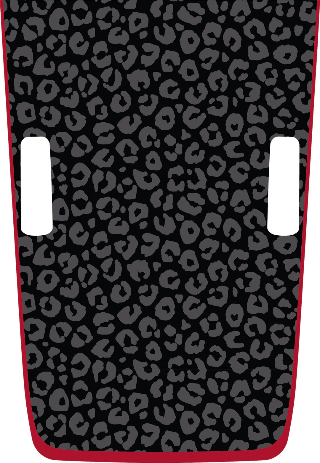 Black Cheetah Hybrid Hood Graphic