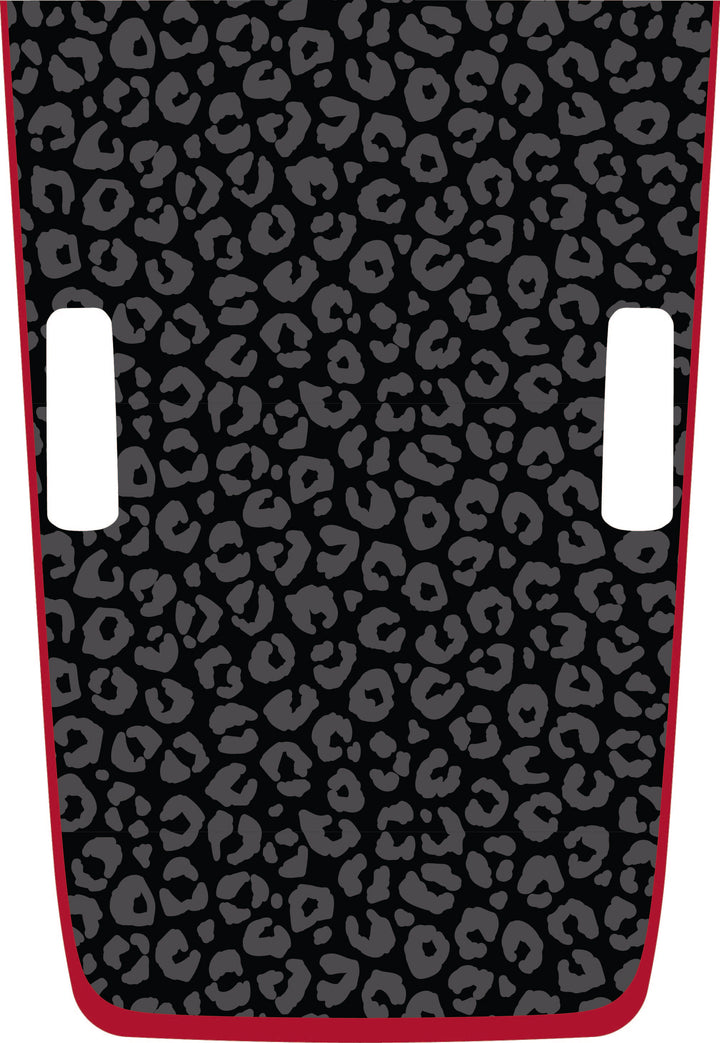 Black Cheetah Hybrid Hood Graphic