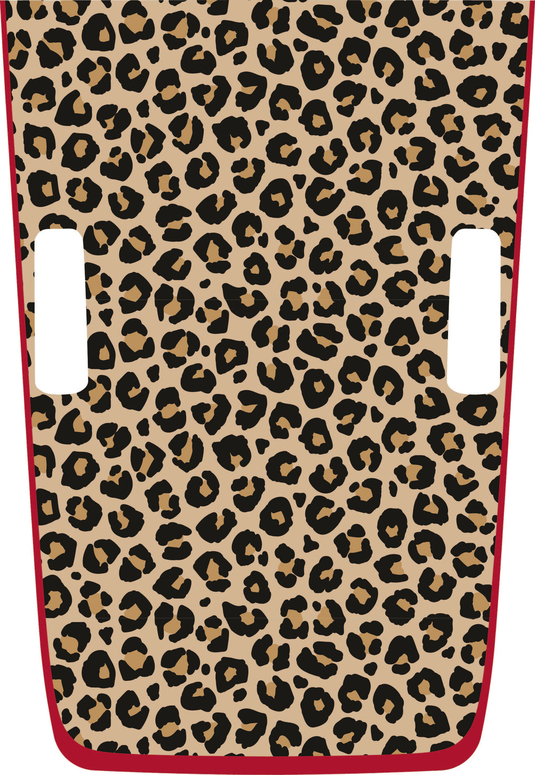 Tan Cheetah Hybrid Hood Graphic