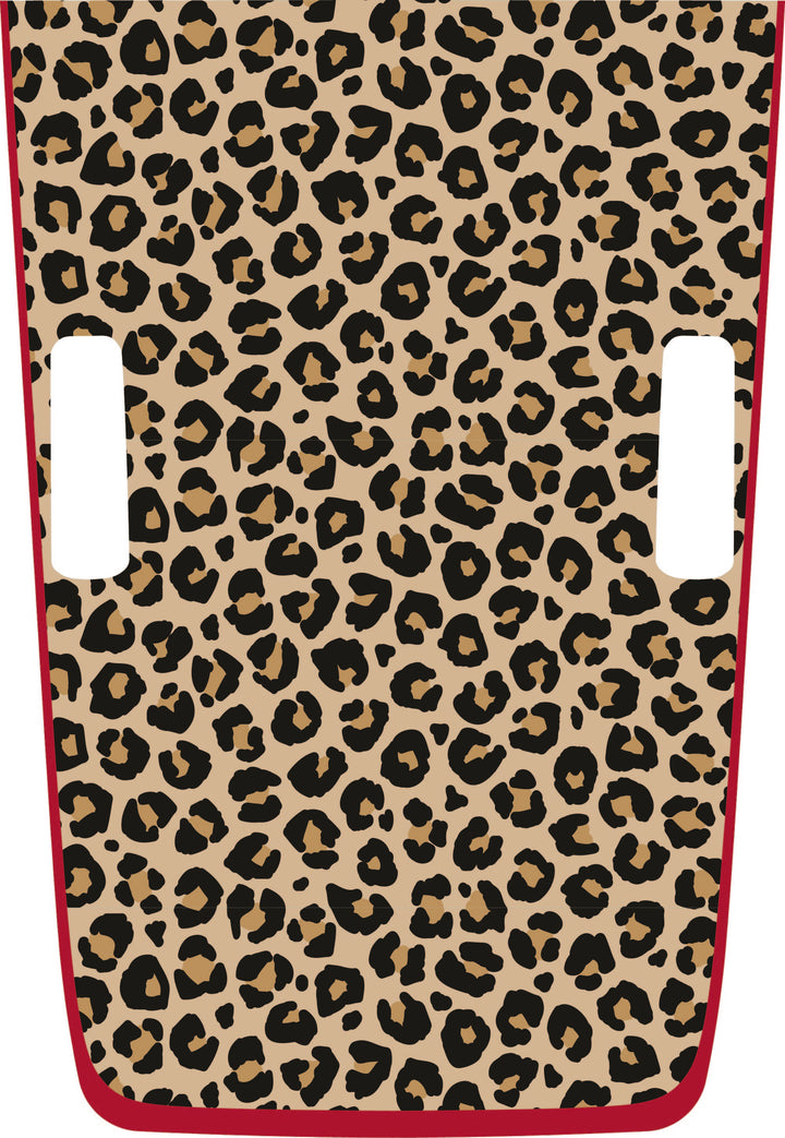 Tan Cheetah Hybrid Hood Graphic