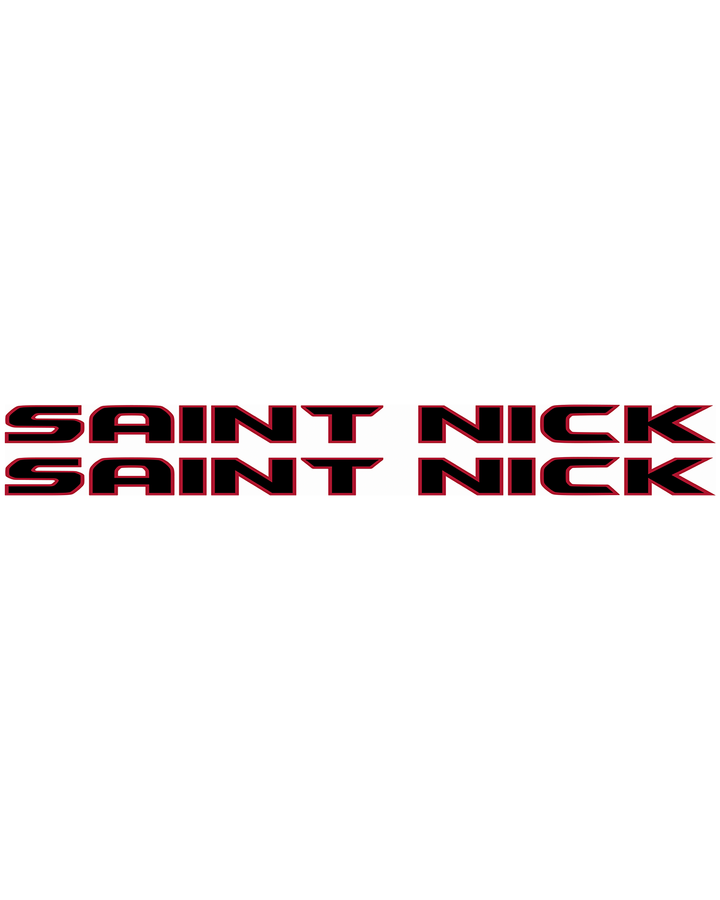 SAINT NICK Hood Lettering (Set of 2)