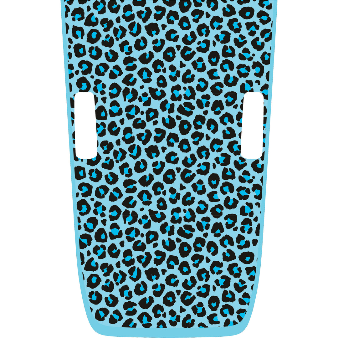 Teal Cheetah Rubicon Hood Graphic