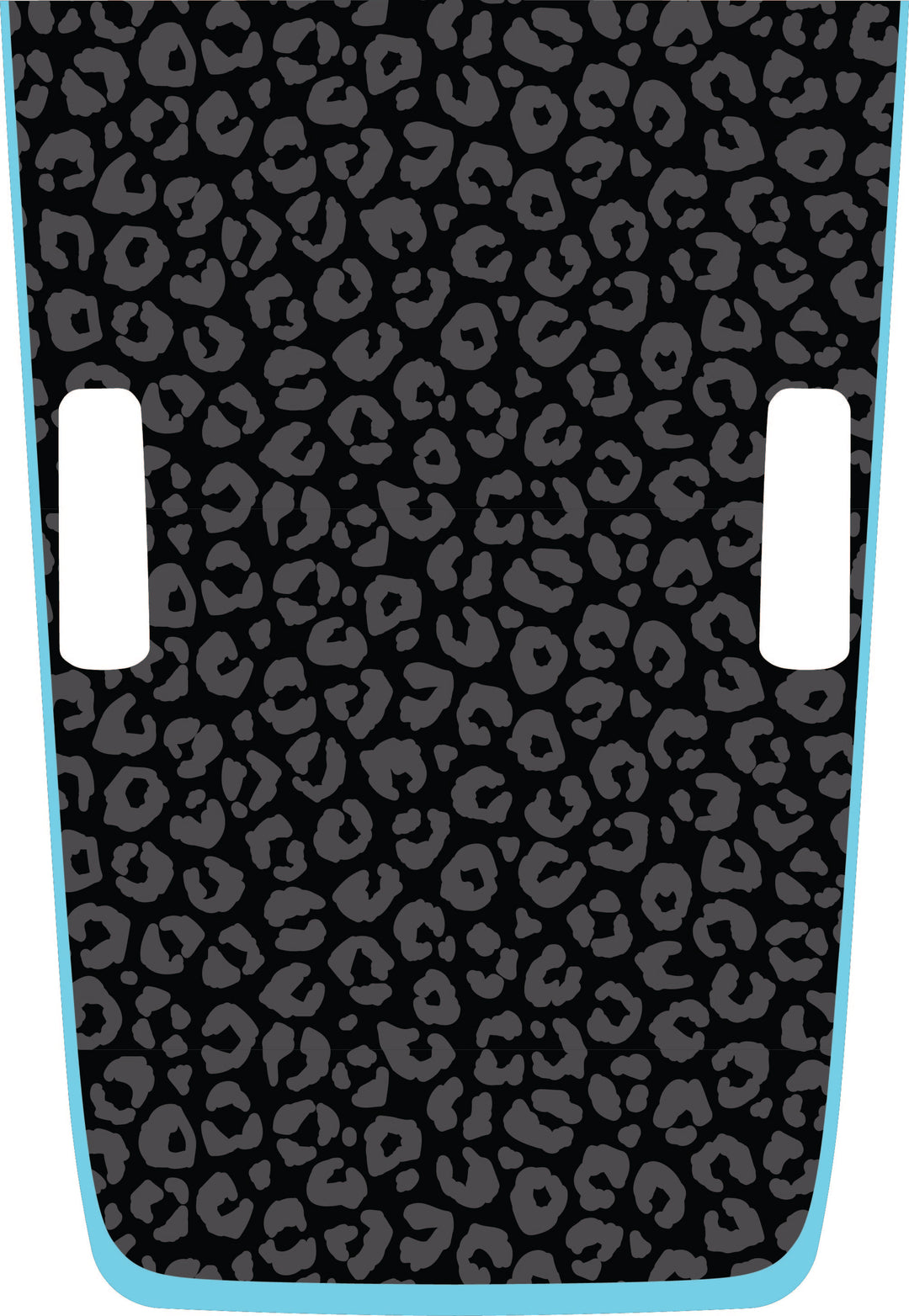 Black Cheetah Hybrid Hood Graphic