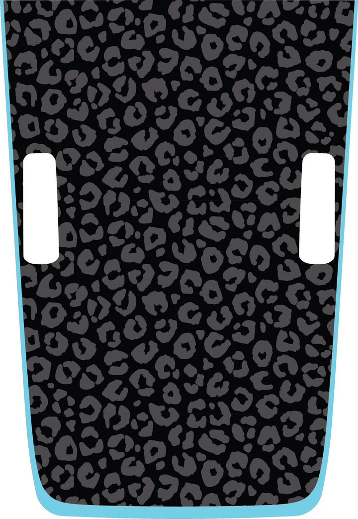 Black Cheetah Hybrid Hood Graphic