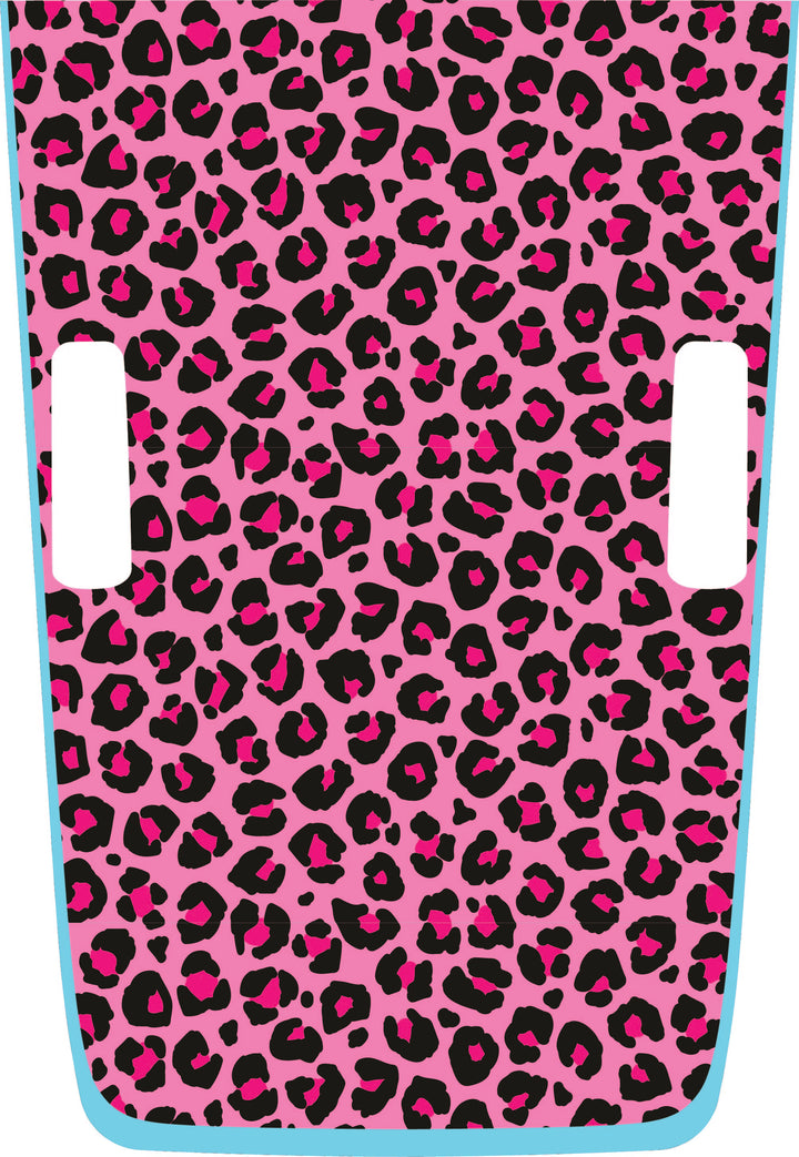 PInk Cheetah Hybrid Hood Graphic