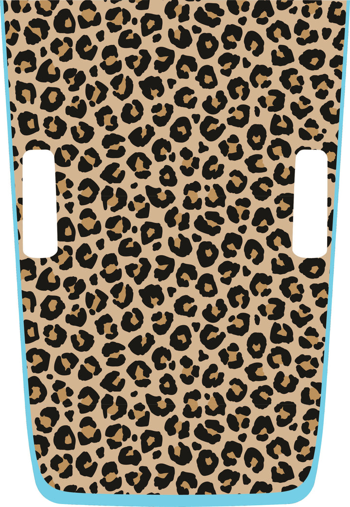 Tan Cheetah Hybrid Hood Graphic