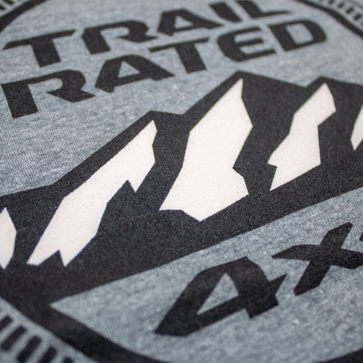 Mens Jeep® Trail Rated T-Shirt - Heather Grey