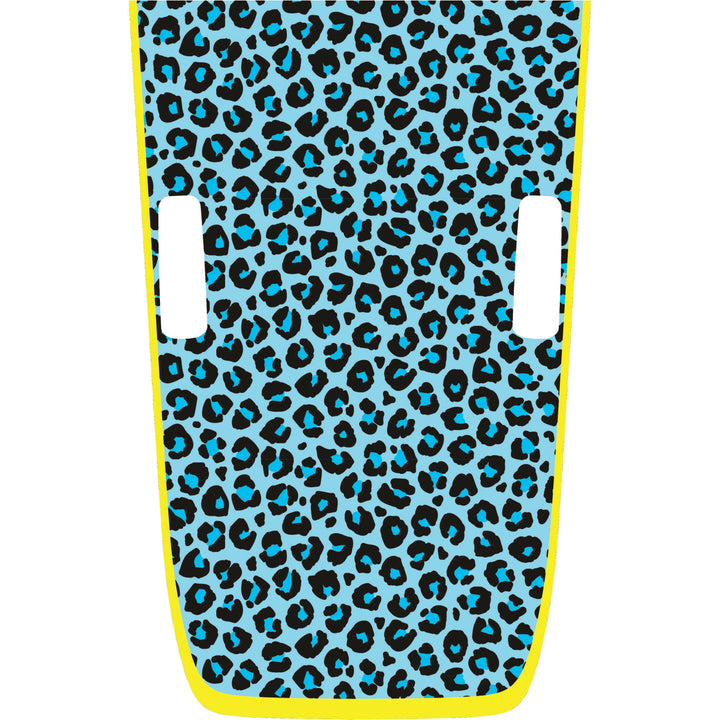 Teal Cheetah Rubicon Hood Graphic