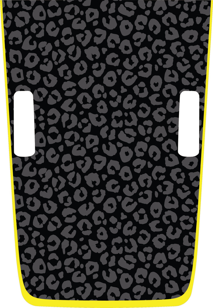 Black Cheetah Hybrid Hood Graphic