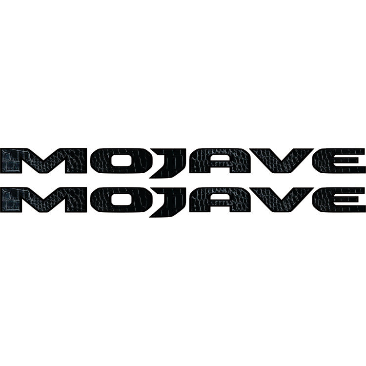 Mojave Hood Lettering Textured - Alligator