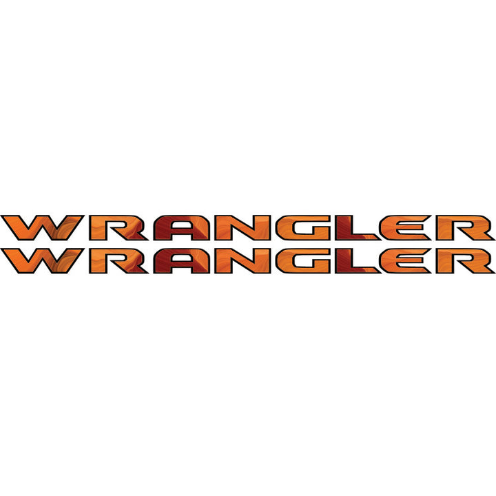 Wrangler Hood Lettering Textured - Dune