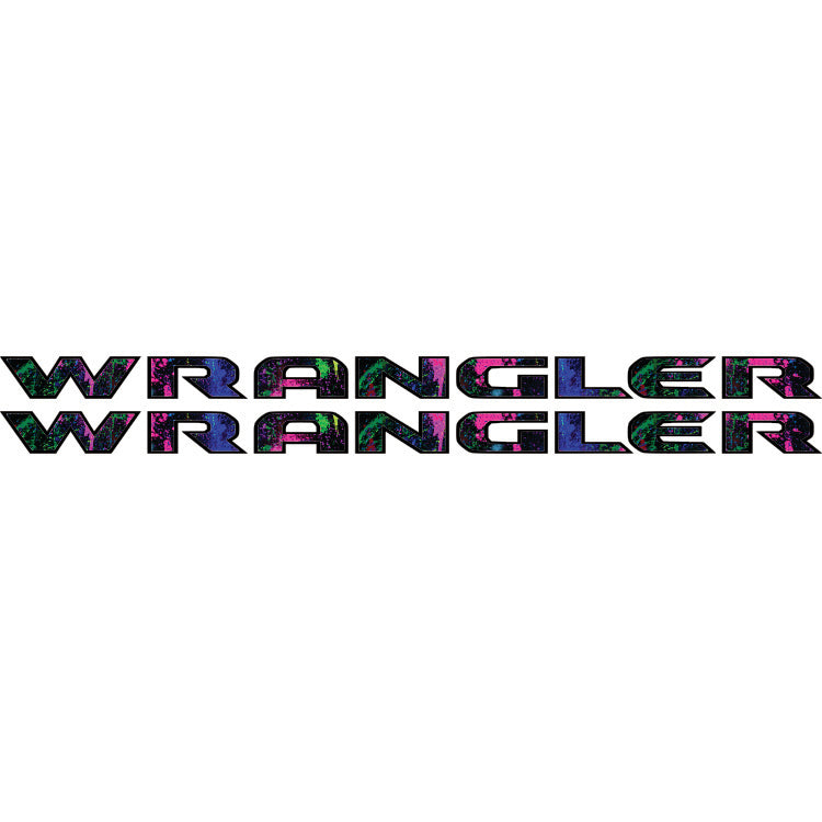 Wrangler Hood Lettering Textured - Graffiti