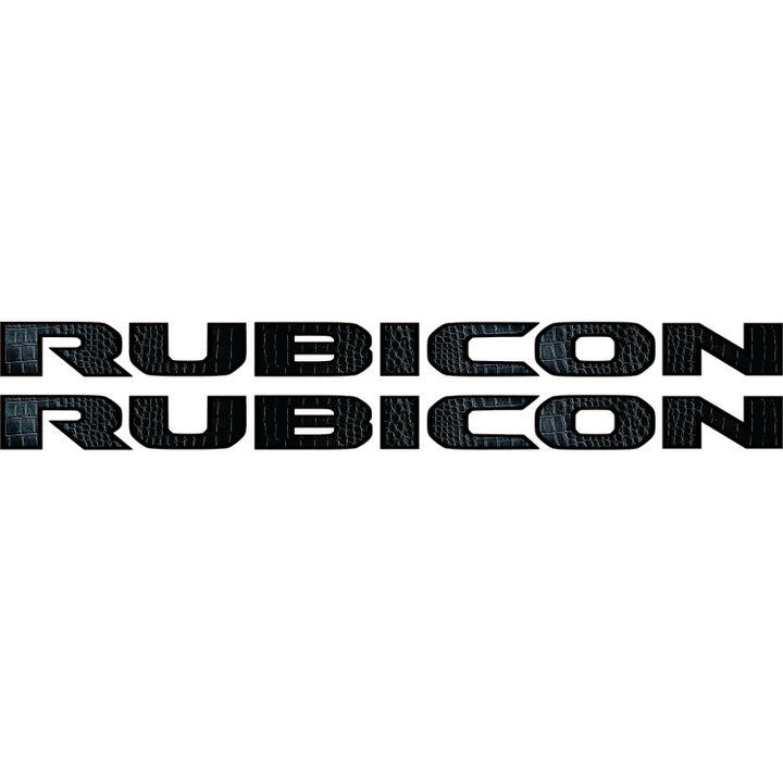 Rubicon Hood Lettering Textured - Alligator