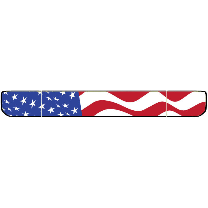 Gladiator Tailgate Wrap Graphic - American Flag