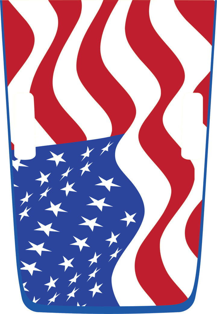 Hybrid Hood Graphic - American Flag