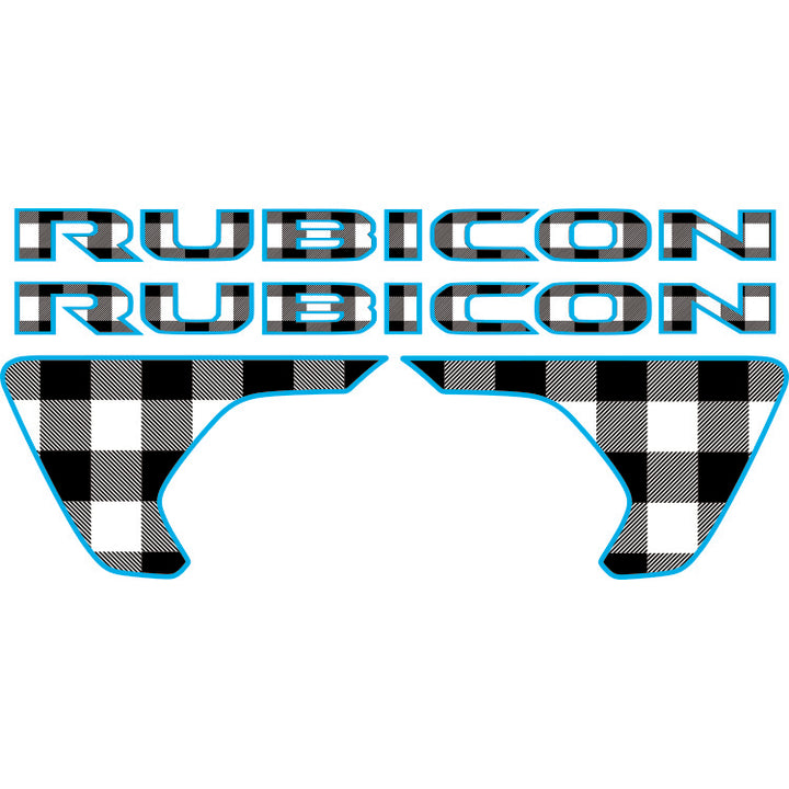 Rubicon Kit - Black and White Plaid