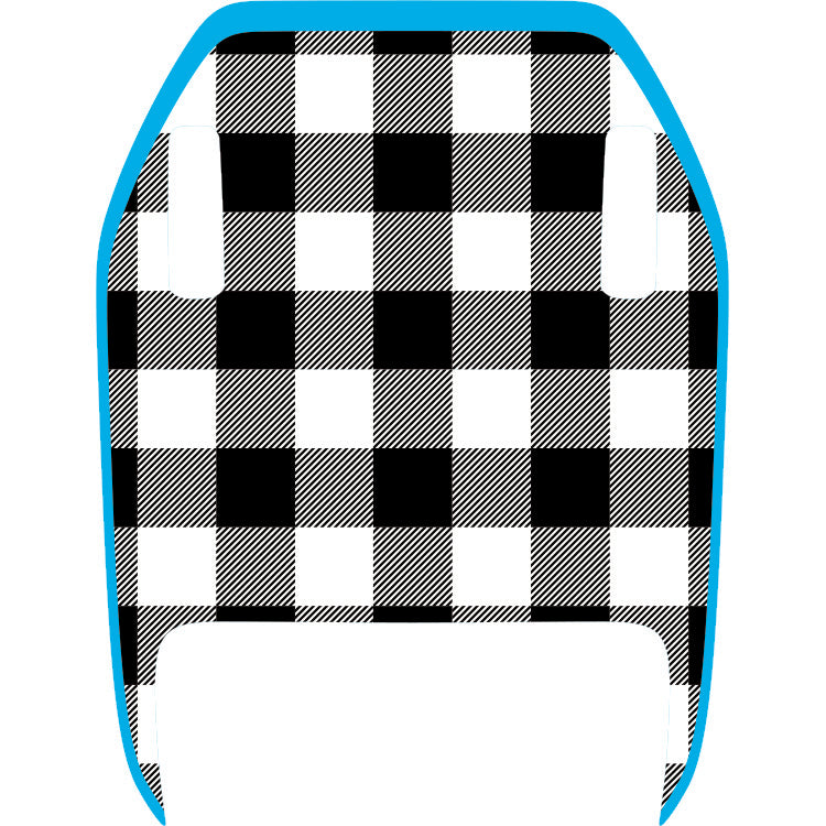 Mojave/392 Hood Graphic - Black and White Plaid