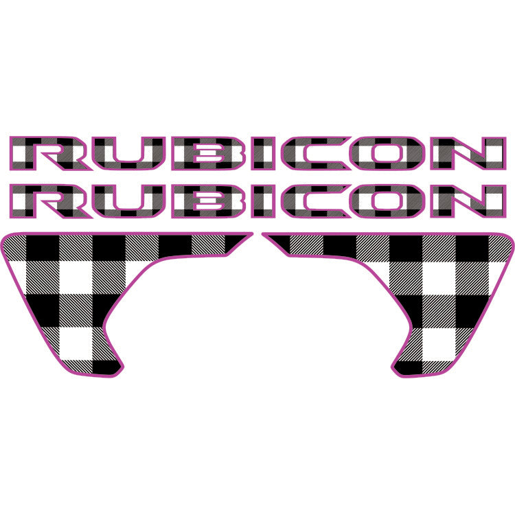 Rubicon Kit - Black and White Plaid