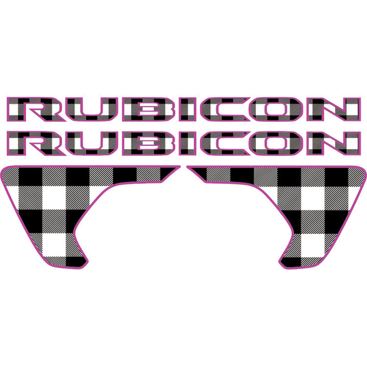 Rubicon Kit - Black and White Plaid