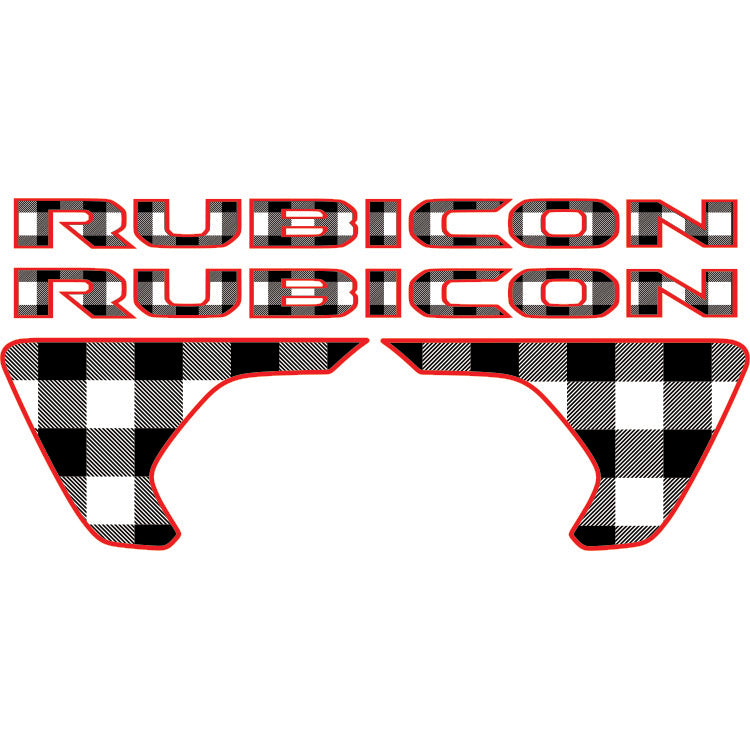 Rubicon Kit - Black and White Plaid