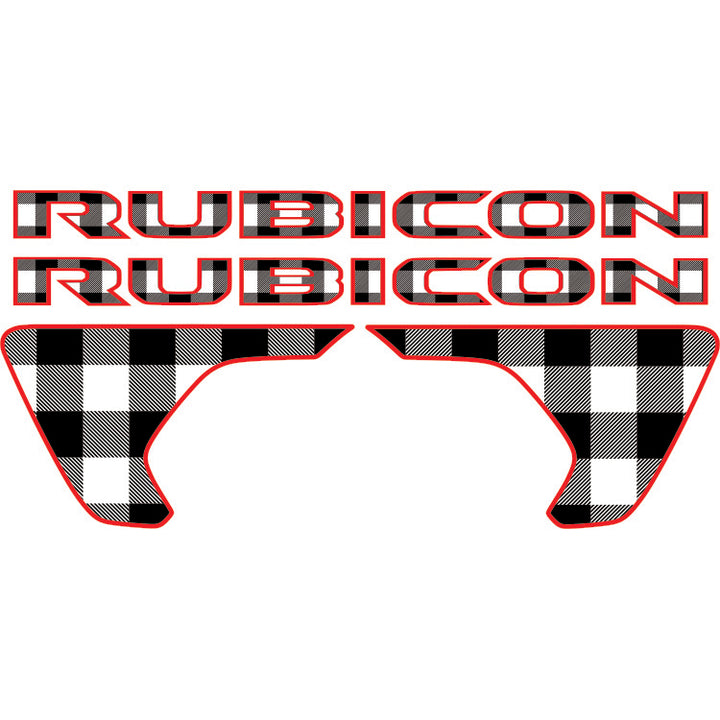 Rubicon Kit - Black and White Plaid