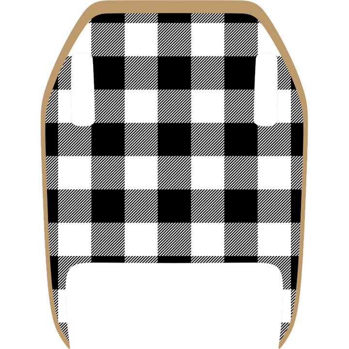 Mojave/392 Hood Graphic - Black and White Plaid