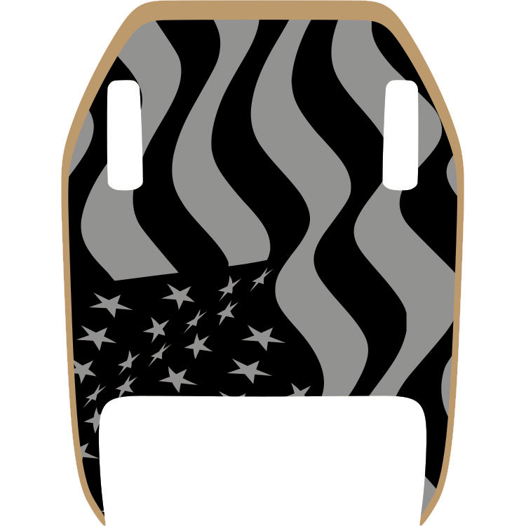 Mojave/392 Hood Graphic - Subdued American Flag