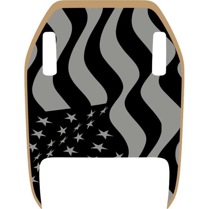 Mojave/392 Hood Graphic - Subdued American Flag