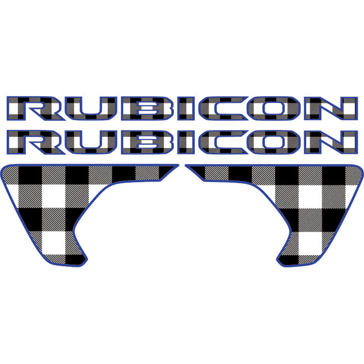 Rubicon Kit - Black and White Plaid
