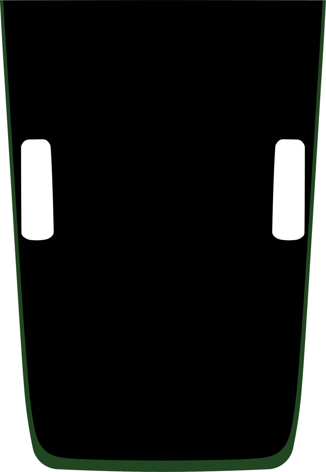 Hybrid Hood Graphic - Colored Outline