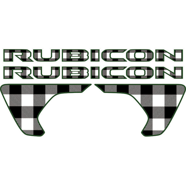 Rubicon Kit - Black and White Plaid