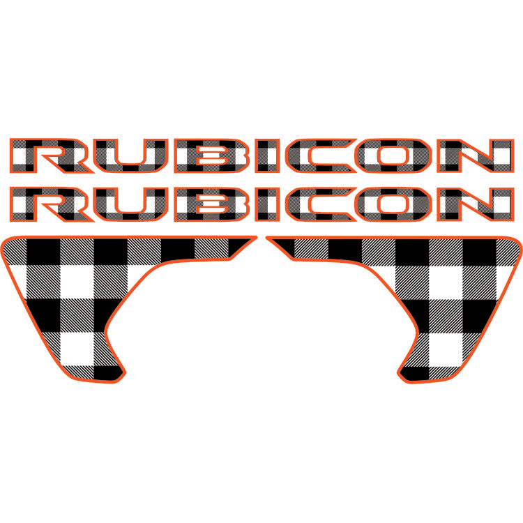 Rubicon Kit - Black and White Plaid