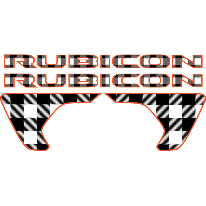 Rubicon Kit - Black and White Plaid