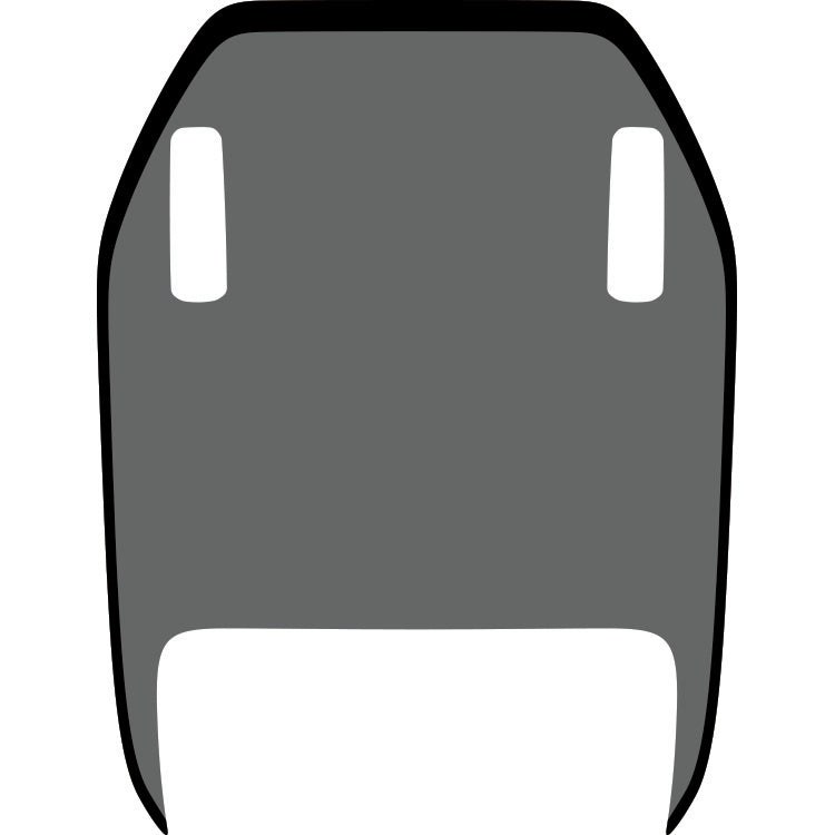 Mojave/392 Hood Graphic - Black Outline