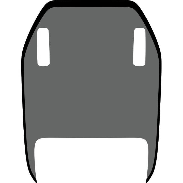 Mojave/392 Hood Graphic - Black Outline