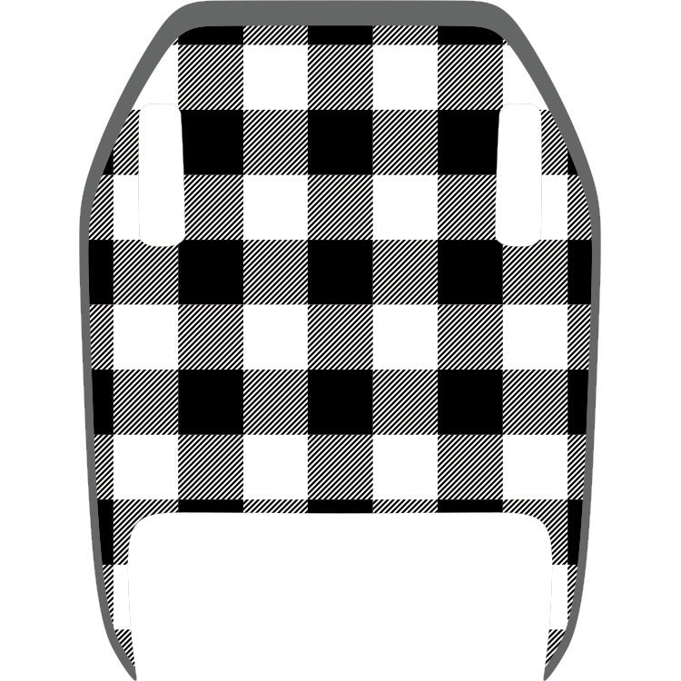 Mojave/392 Hood Graphic - Black and White Plaid
