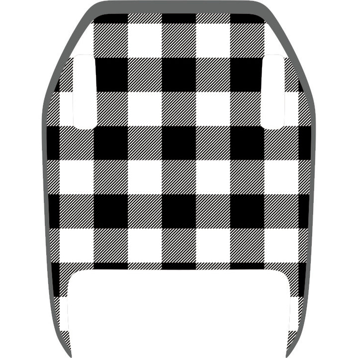 Mojave/392 Hood Graphic - Black and White Plaid