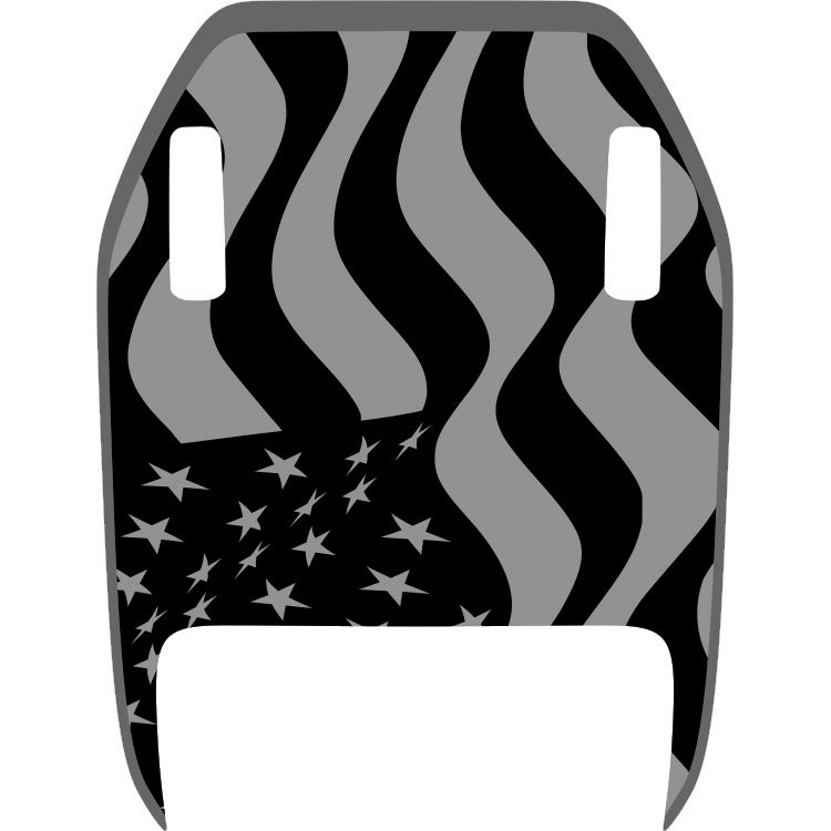 Mojave/392 Hood Graphic - Subdued American Flag
