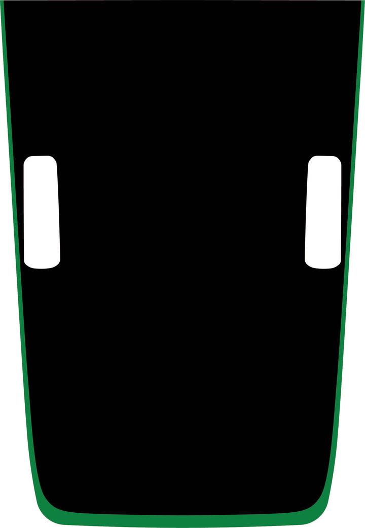 Hybrid Hood Graphic - Colored Outline