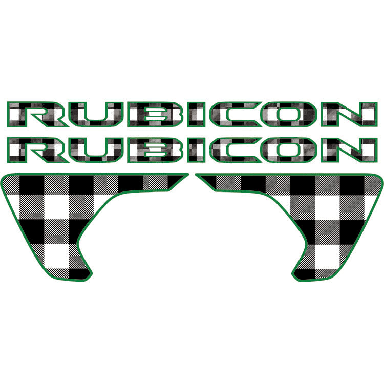 Rubicon Kit - Black and White Plaid