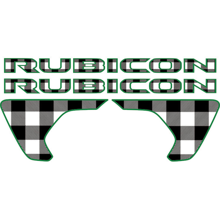 Rubicon Kit - Black and White Plaid