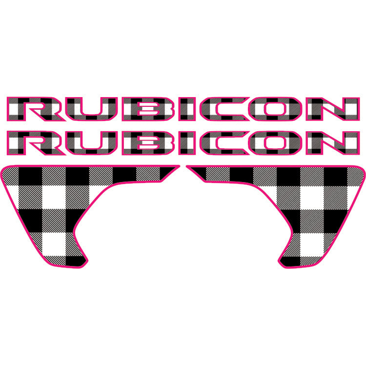 Rubicon Kit - Black and White Plaid